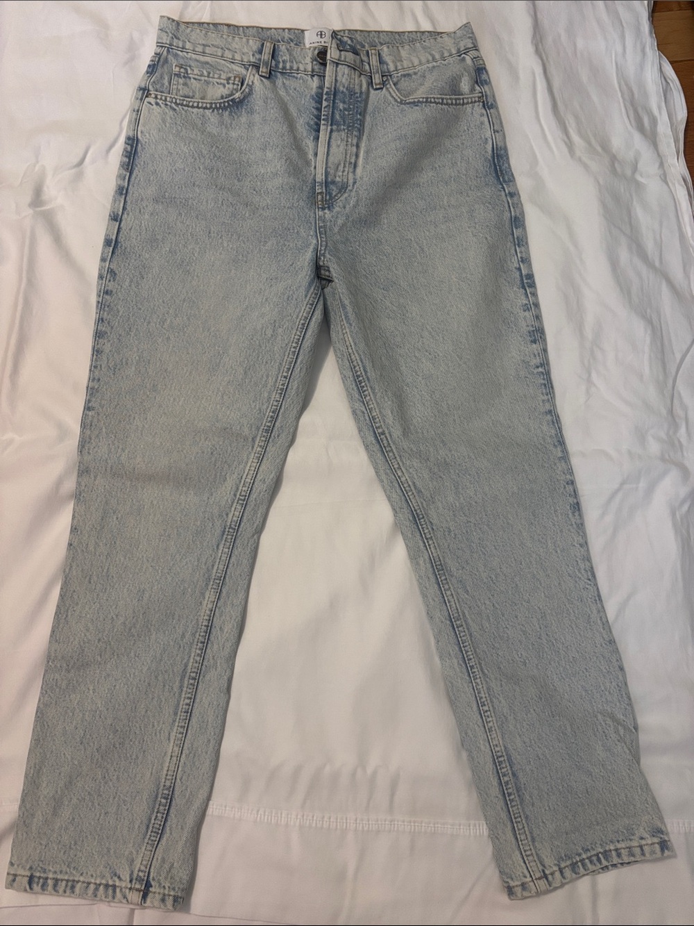 Anine Bing Light Blue Slim Straight Men's Jeans